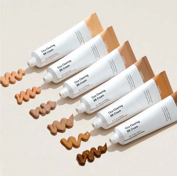 PURITO Cica Clearing BB Cream - Zklidňující BB krém s pupečníkem asijským