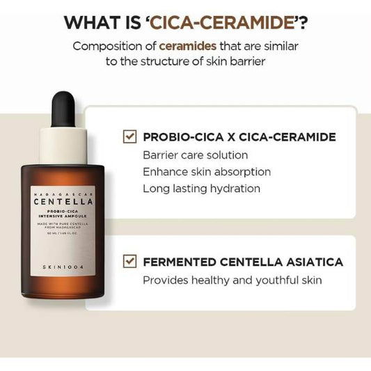 SKIN1004 Madagascar Centella Probio-Cica Intensive Ampoule 50ml  - Intenzivní sérum s probiotiky