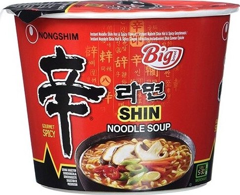 Polévka Big Shin Nongshim 114 g