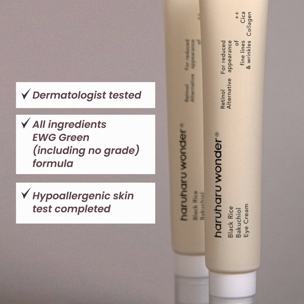 HARUHARU WONDER Black Rice Bakuchiol Eye Cream  20ml- Oční krém s fermentovanou černou rýží