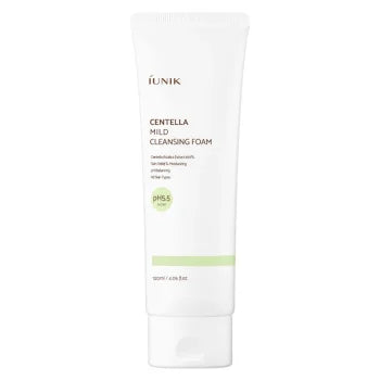 iUNIK Centella Mild Cleansing Foam - Zklidňující čistící pěna s pupečníkem asijským