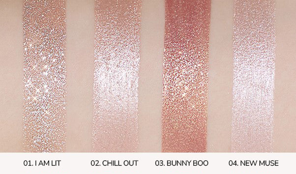 A'PIEU Full Shot Glam Eye Glitter - Třpytivé tekuté oční stíny