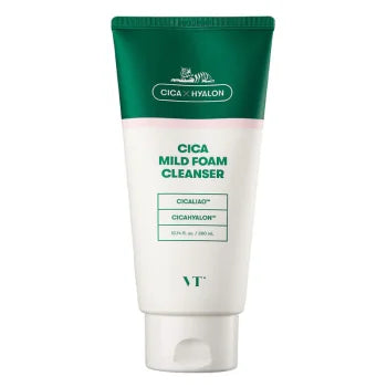 VT Cica Mild Foam Cleanser - Čisticí pěna na obličej s pupečníkem asijským