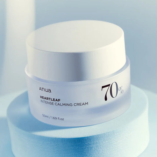 ANUA Heartleaf 70% Intense Calming Cream 50ml - Zklidňující krém s extraktem z toulně srdčité