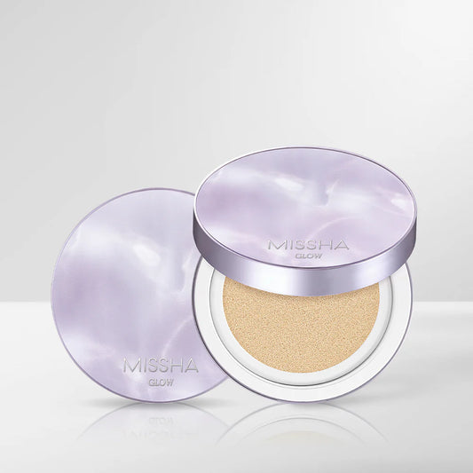 MISSHA Glow Layering Fit Cushion SPF50+/PA++++ 14g- Rozjasňující vrstvitelný cushion