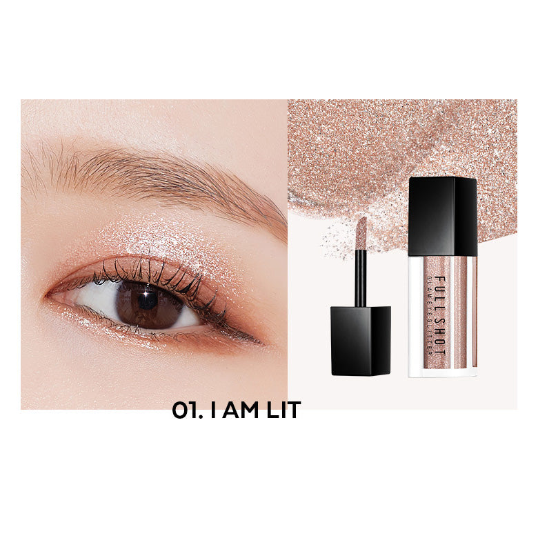 A'PIEU Full Shot Glam Eye Glitter - Třpytivé tekuté oční stíny