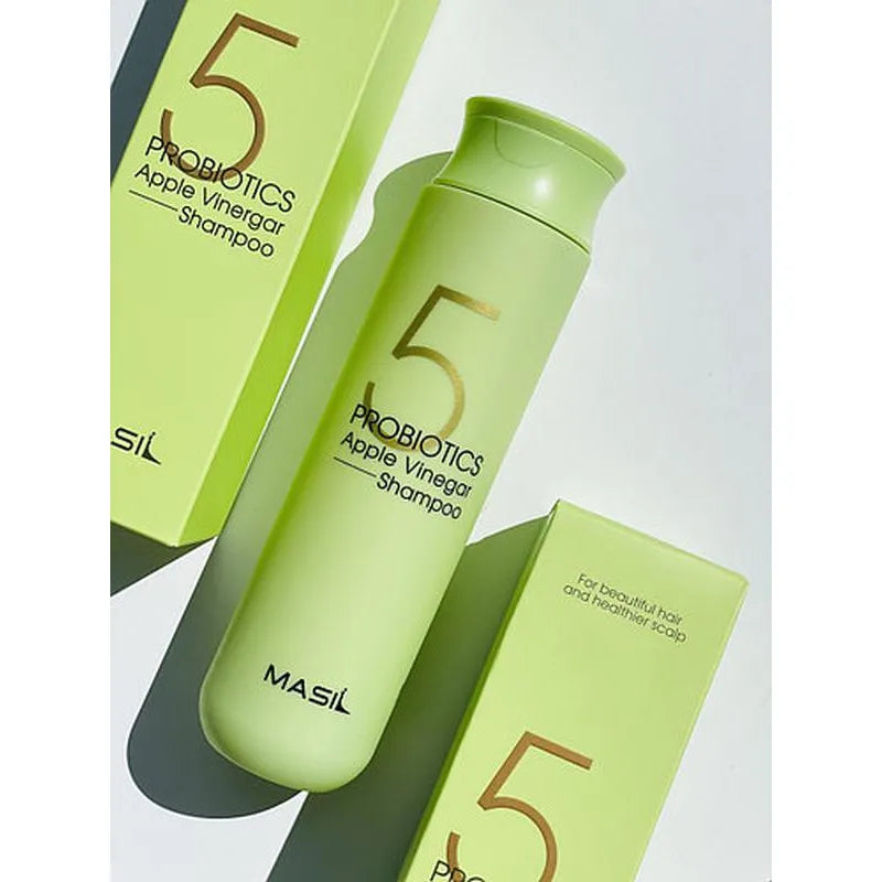 MASIL 5 Probiotics Apple Vinegar Shampoo - vlasový šampón s jablečným octem