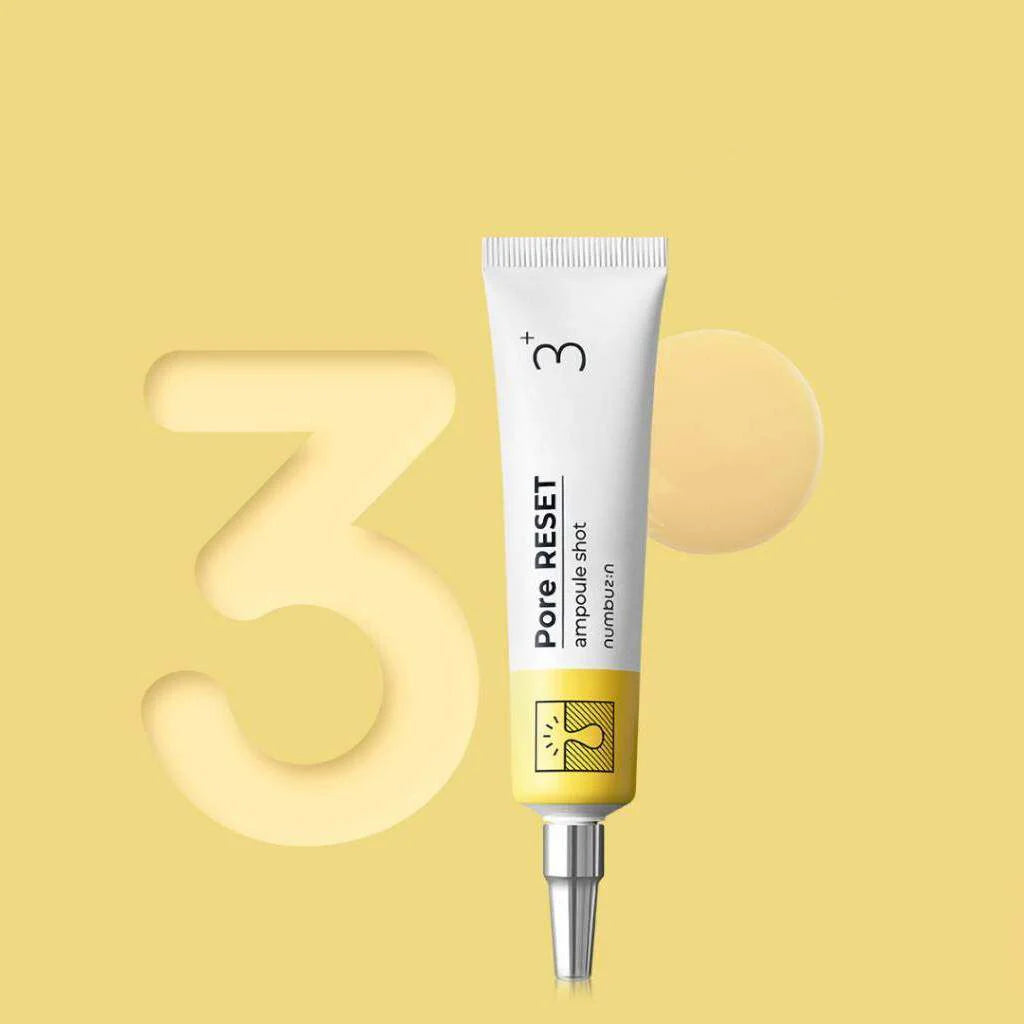 NUMBUZIN No.3 Pore Reset Ampoule Shot 25ml - Pleťová ampule na póry