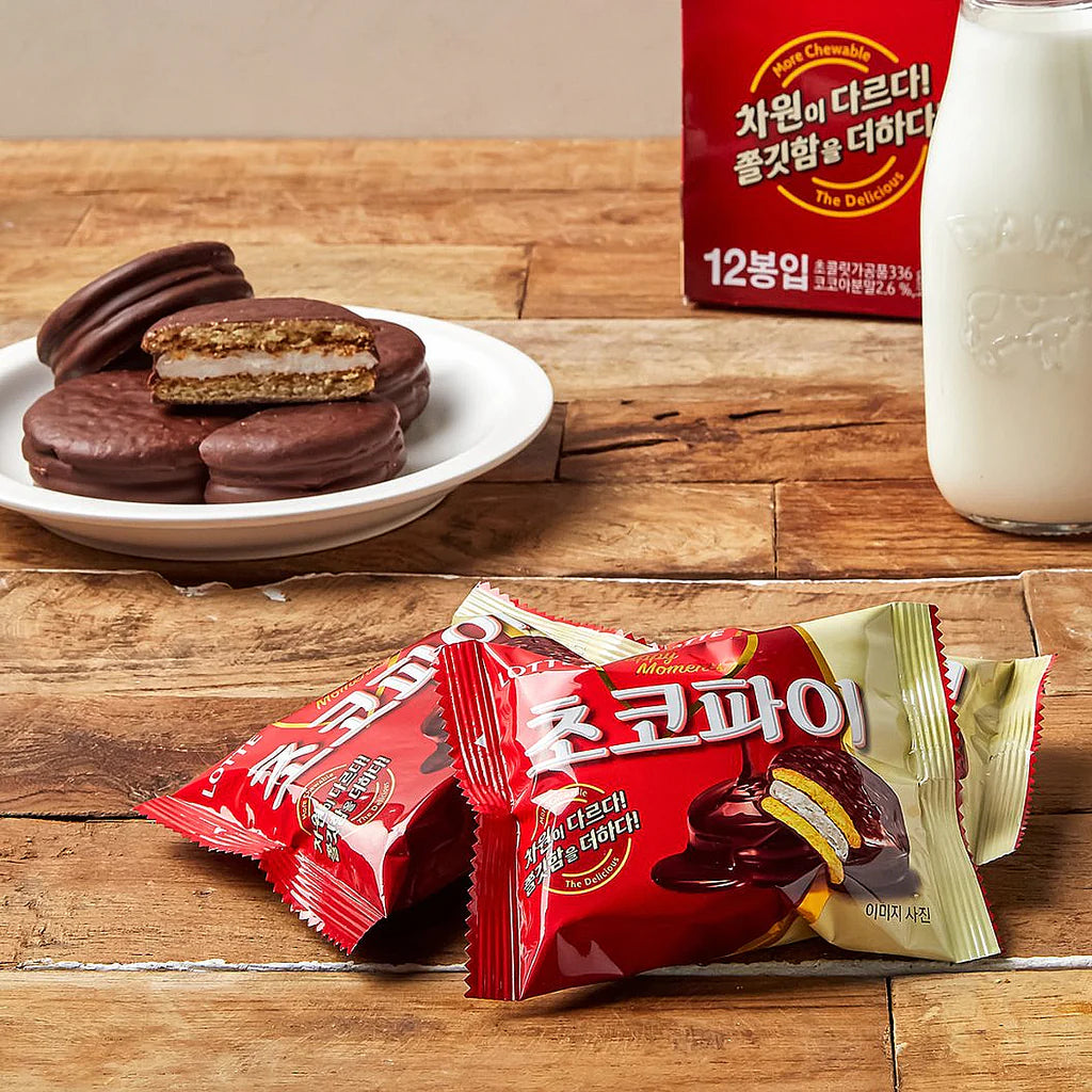 LOTTE ChocoPie korejské čokoládové koláčky 336g